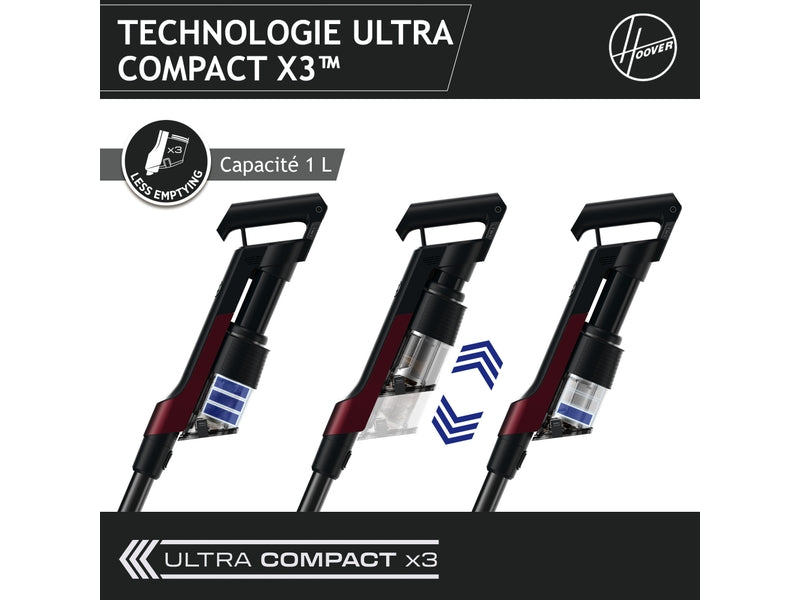 Aspirateur balai rechargeable HOOVER HF201H011 - 50 air watts