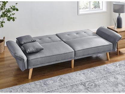 Banquette-lit clic clac couchage Occasionnel DECO IN PARIS gris