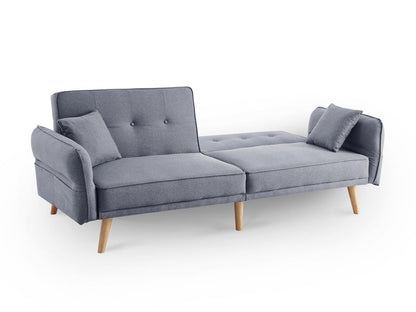Banquette-lit clic clac couchage Occasionnel DECO IN PARIS gris