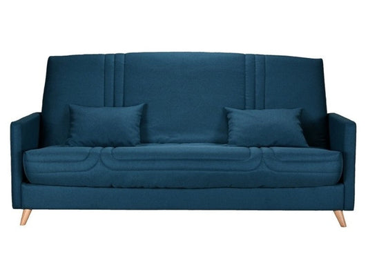 Banquette-lit clic clac couchage Occasionnel LES TENDANCES Déhoussable gris